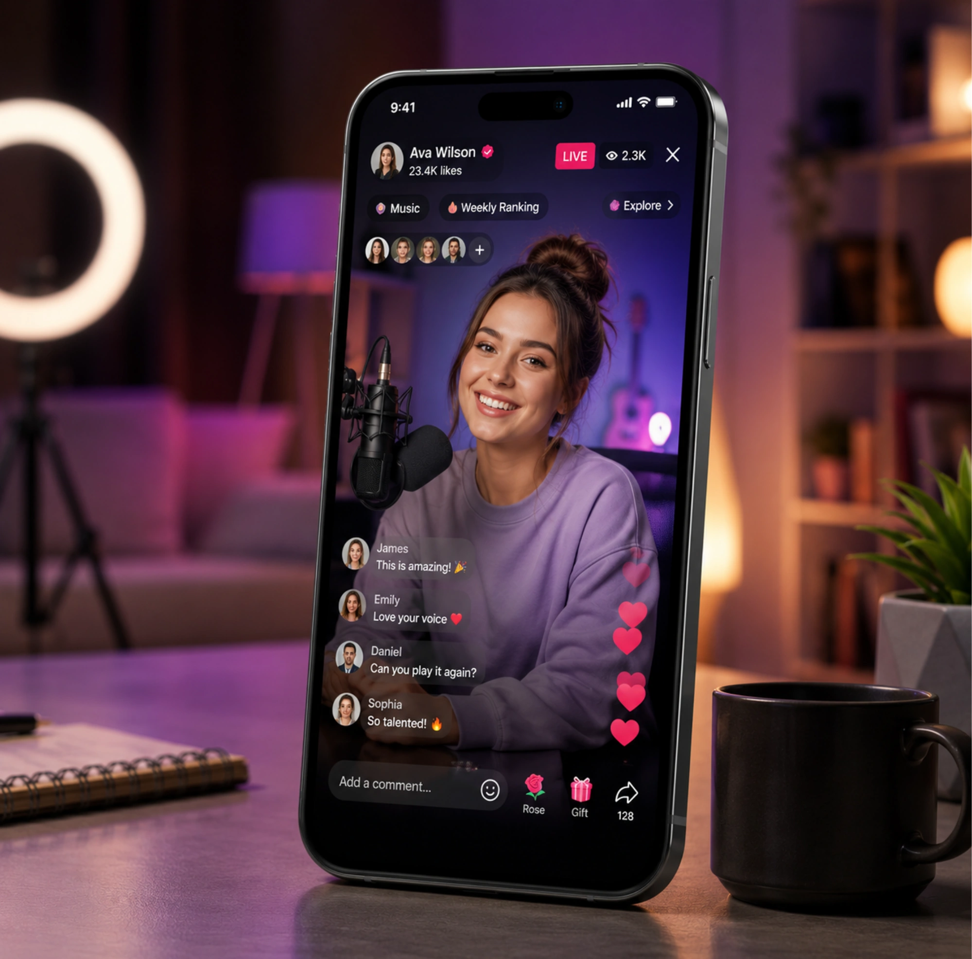 Live Streaming Social App Development